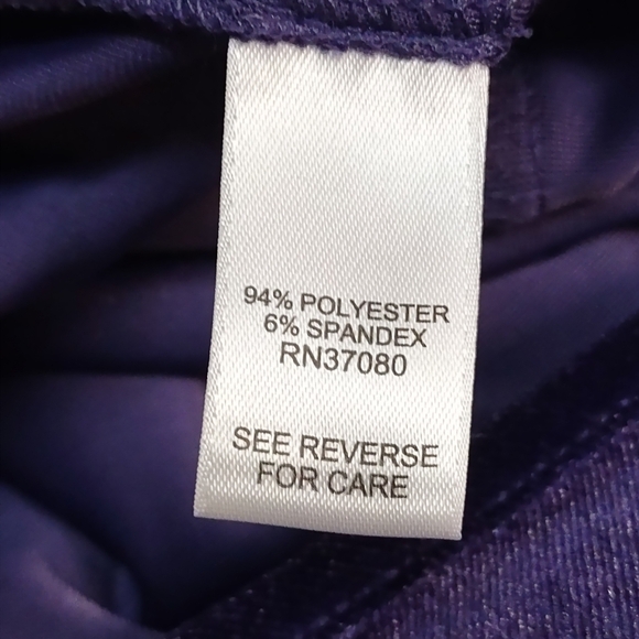 CATO Women's Purple Velvet V-Neck Ruffled Wrap Dress Size Large NWT - Picture 11 of 11